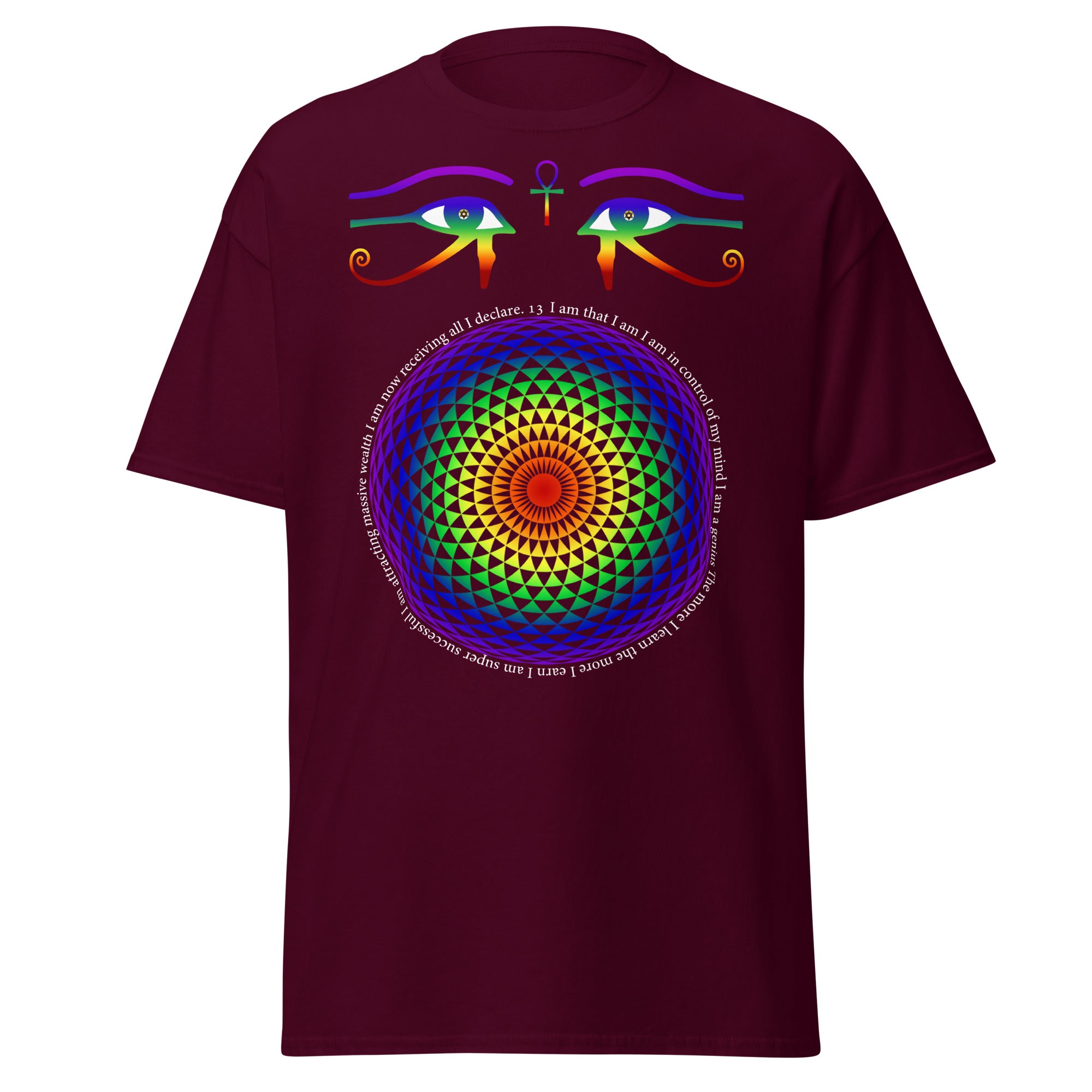 Eye Of Horus Scalar Affirmation T-Shirt